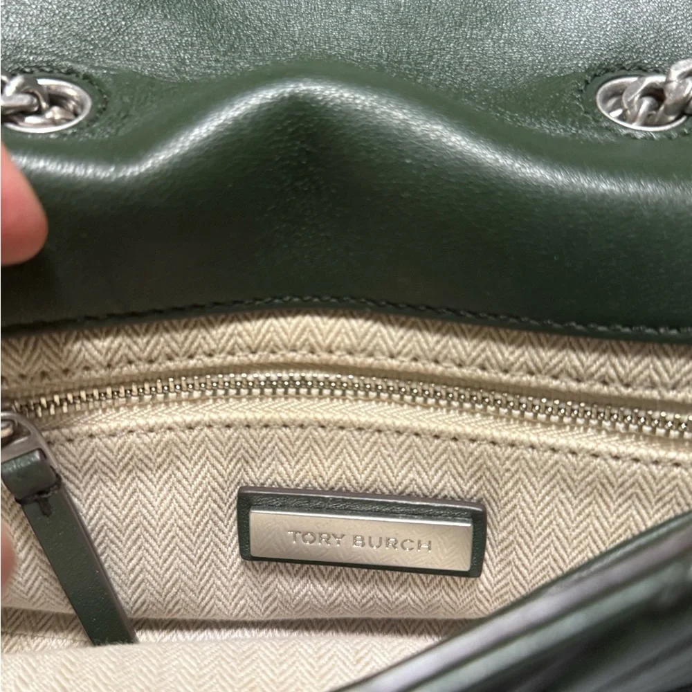 Tory Burch Kira Chevron Poblano Bag - Picture 8 of 9
